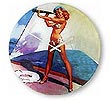 Wanduhr BIKINI GIRL 